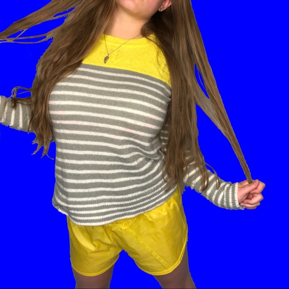 💛GAP cable knit sweater with stripes💛 - Picture 2 of 6